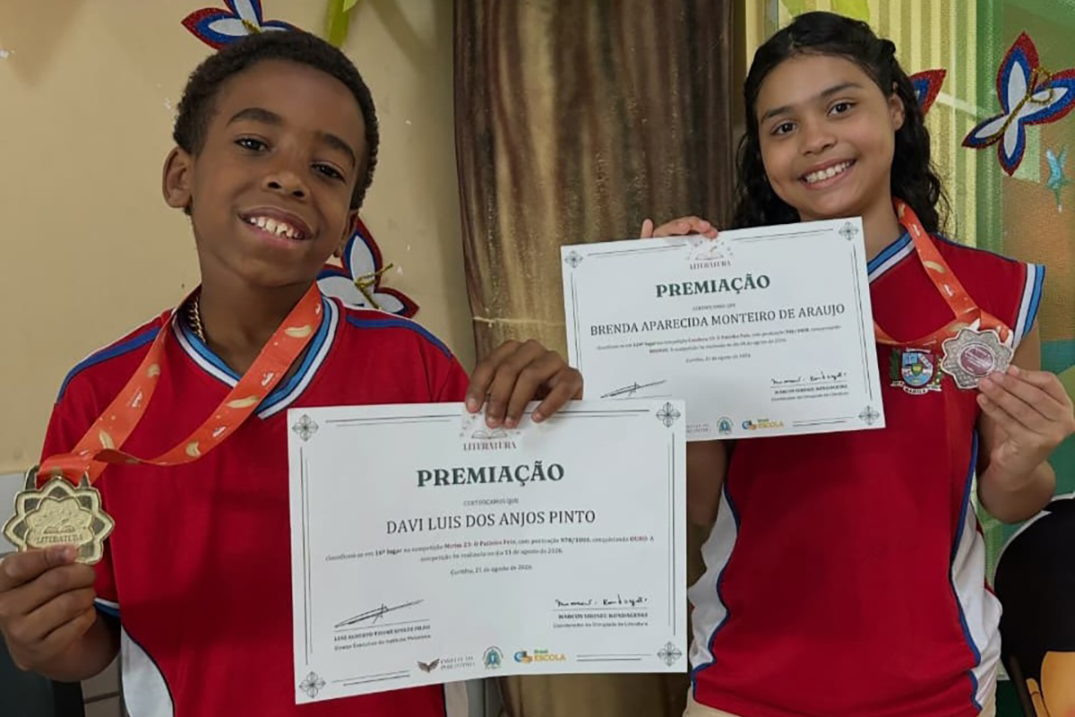 Estudantes da rede municipal de Maricá conquistam medalhas em Olimpíada de Literatura