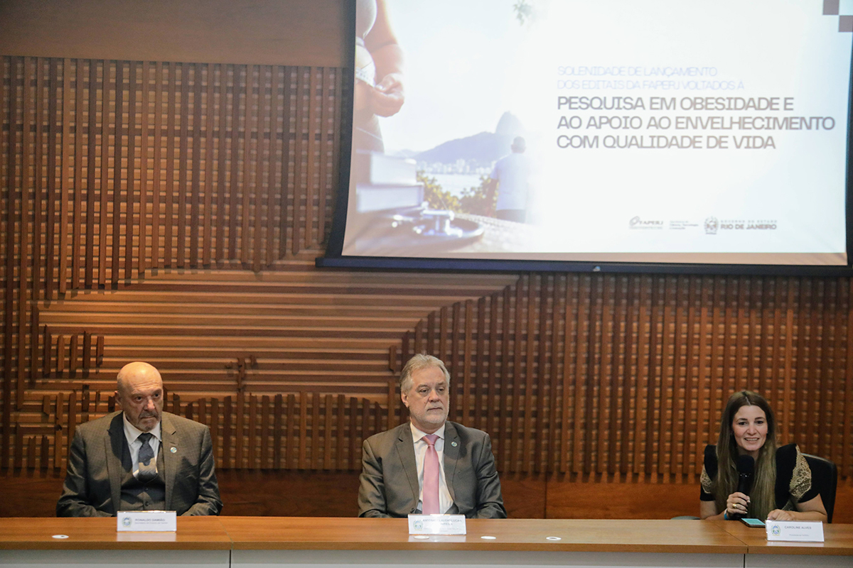 Foto: Divulgação/GVORJ Governo do Rio destina R$ 38 milhões para pesquisas em saúde focadas em obesidade e envelhecimento