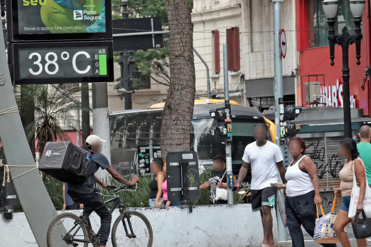 Inmet emite alerta de onda de calor com temperaturas 5°C acima da média em oito estados