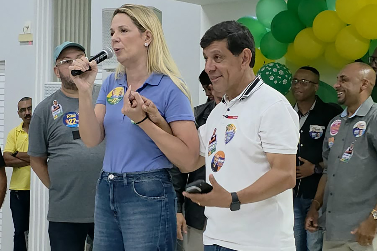 Foto: Bárbara Santana Marcelo Dino divide agenda em Caxias com Douglas Ruas e Fernanda Louback