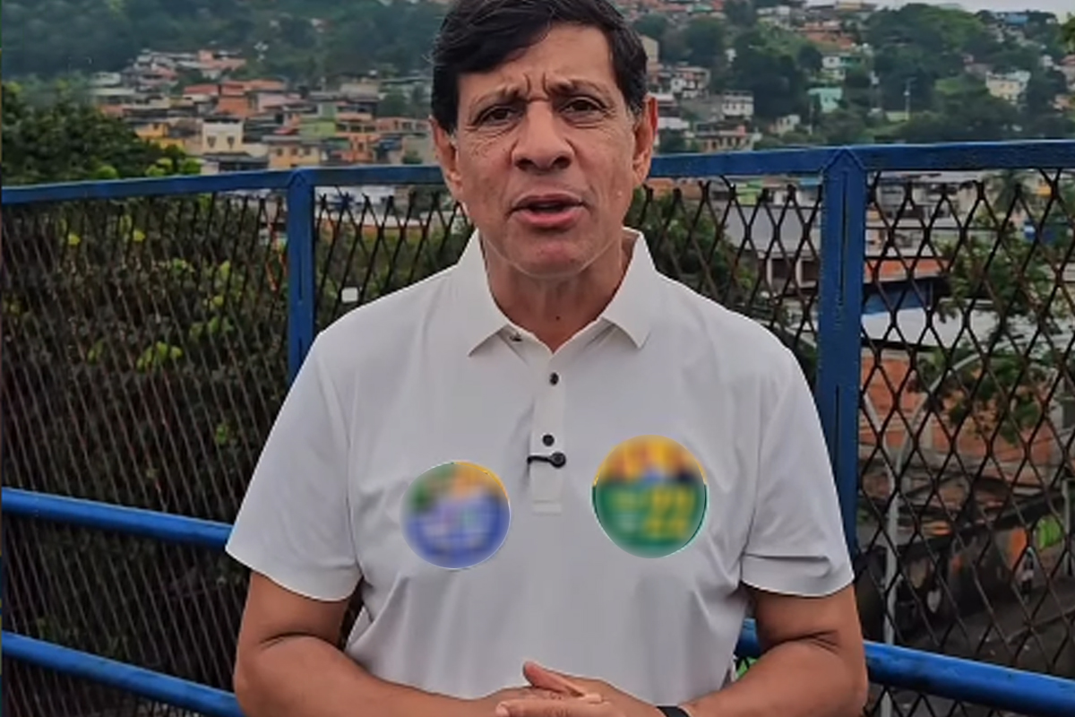 Foto: Reprodução/Rede Social Persona Non Grata: Marcelo Dino denuncia impedimento de campanha em Caxias